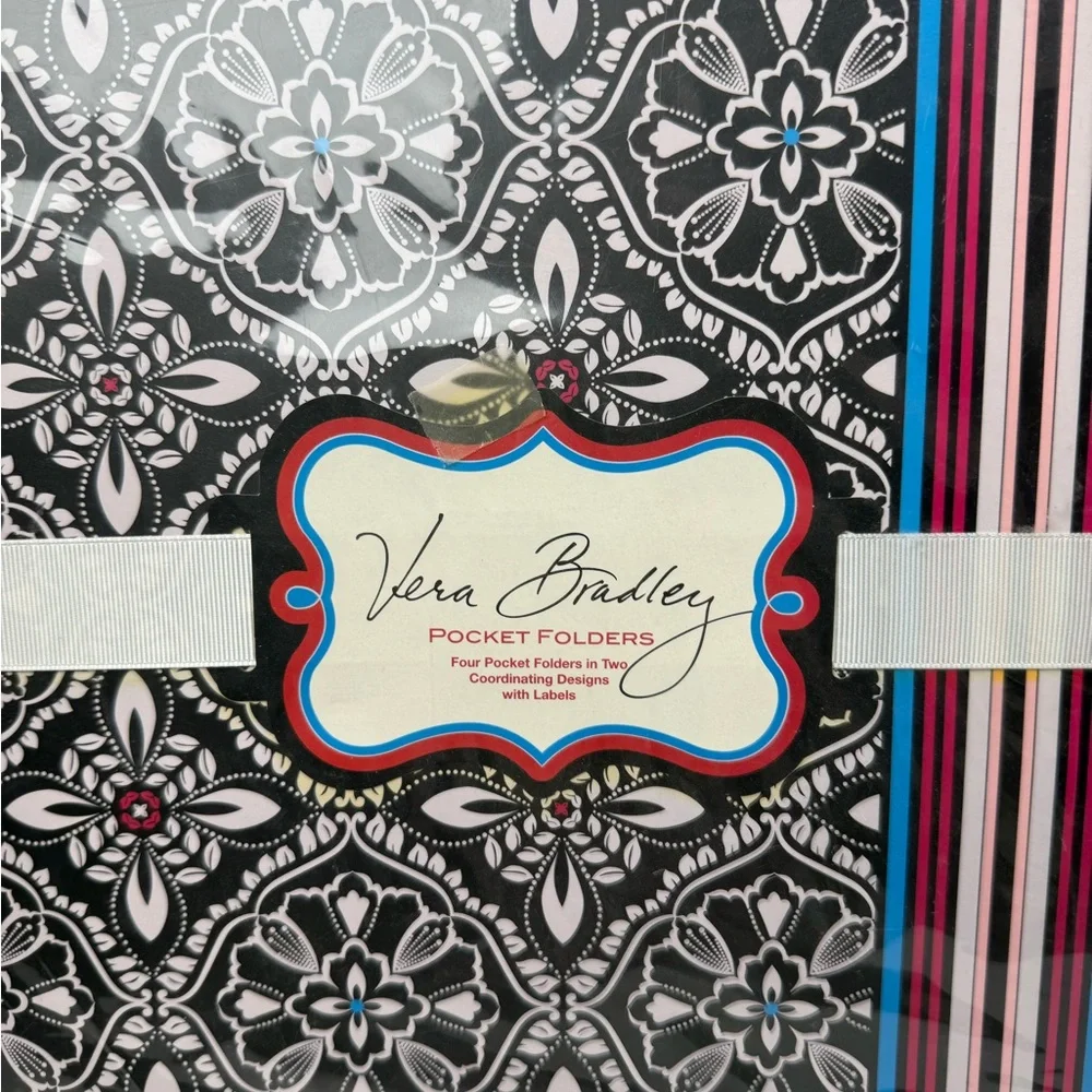 NWT Vera Bradley Barcelona Pocket Folders Retired Rare